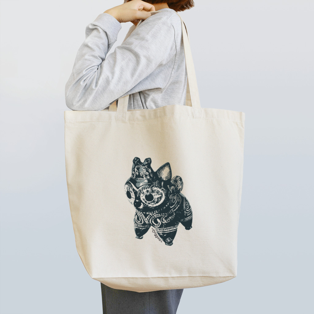 妄想工作所の土偶犬ドッグゥ（透過イラスト版） Tote Bag