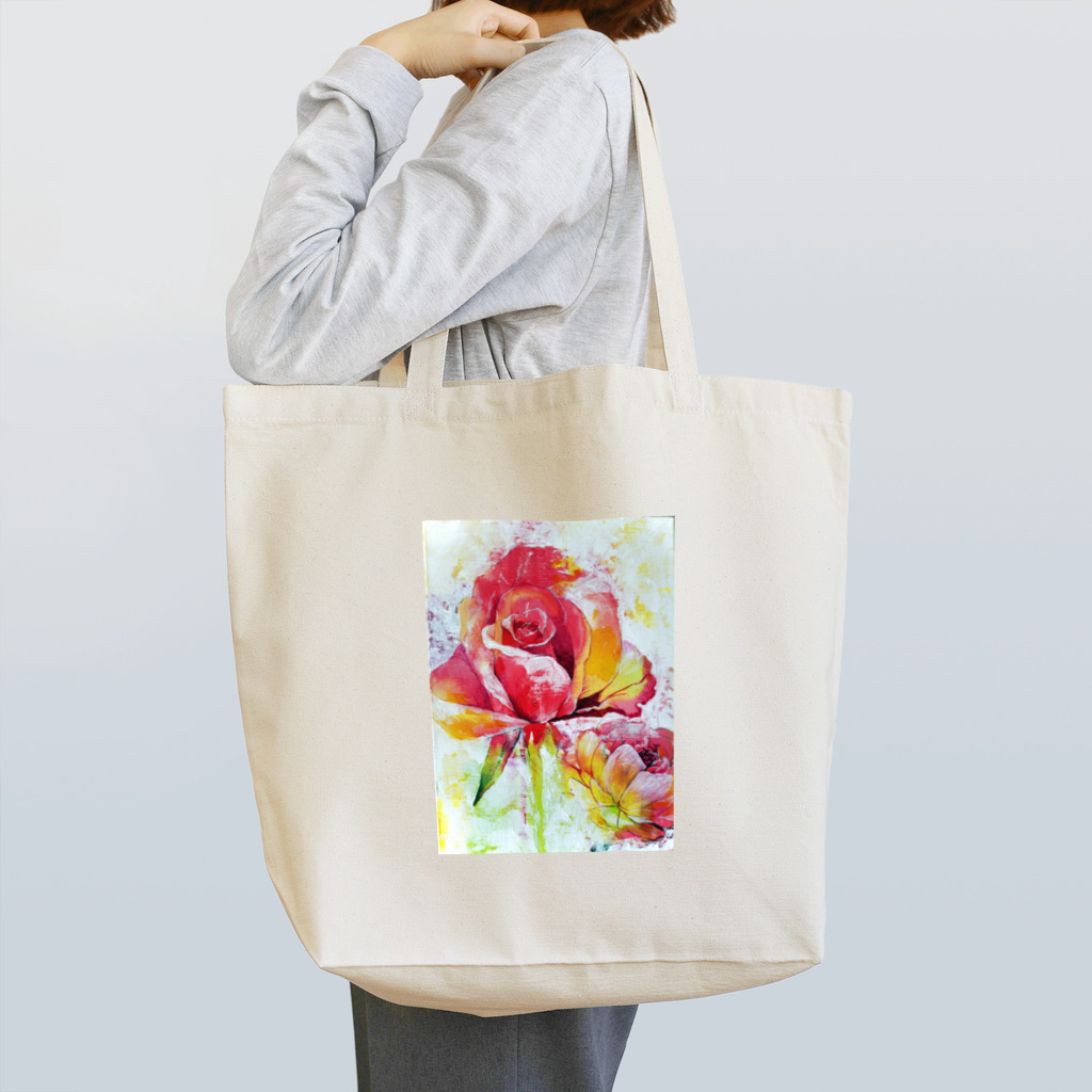nahoko t.のSweet Roses Tote Bag