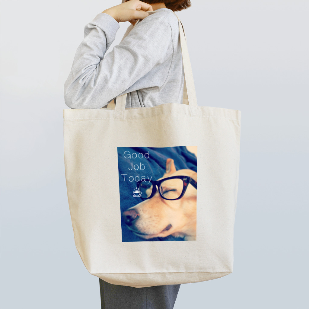 まるこやさんのおつかれさま犬 Tote Bag