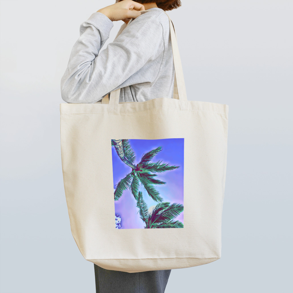 わらしゃんどのヤシの木 Tote Bag