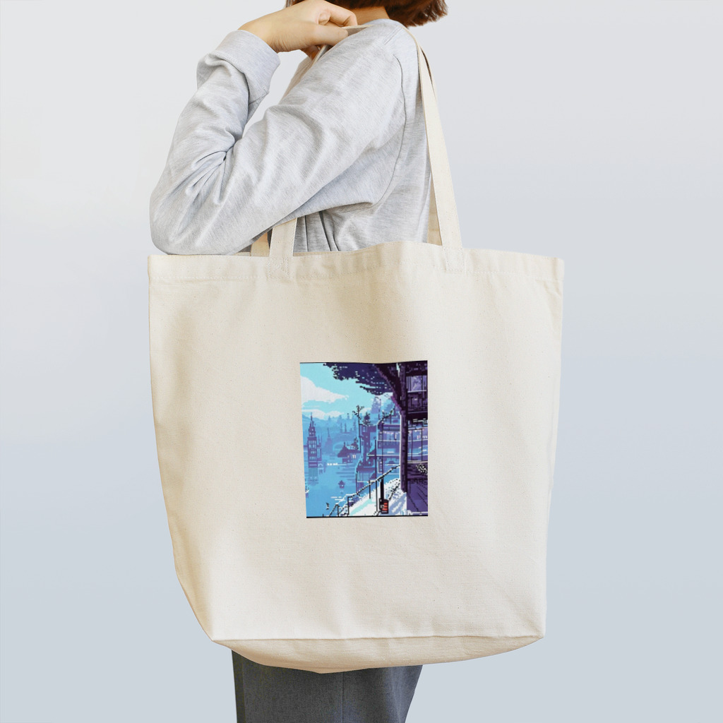 𓃠𝕊ℍ𝕚ℙℙ𝕆のピクセルアート　窓際 Tote Bag