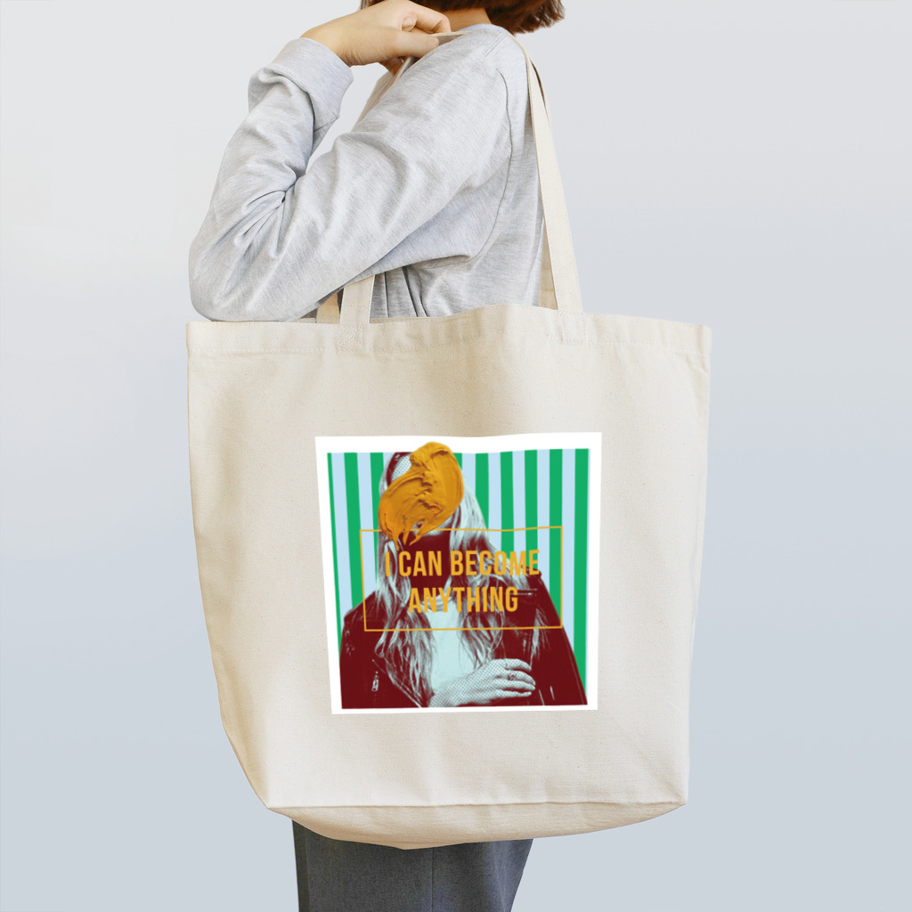 wbackのI CAN BECOME ANYTHING Tote Bag