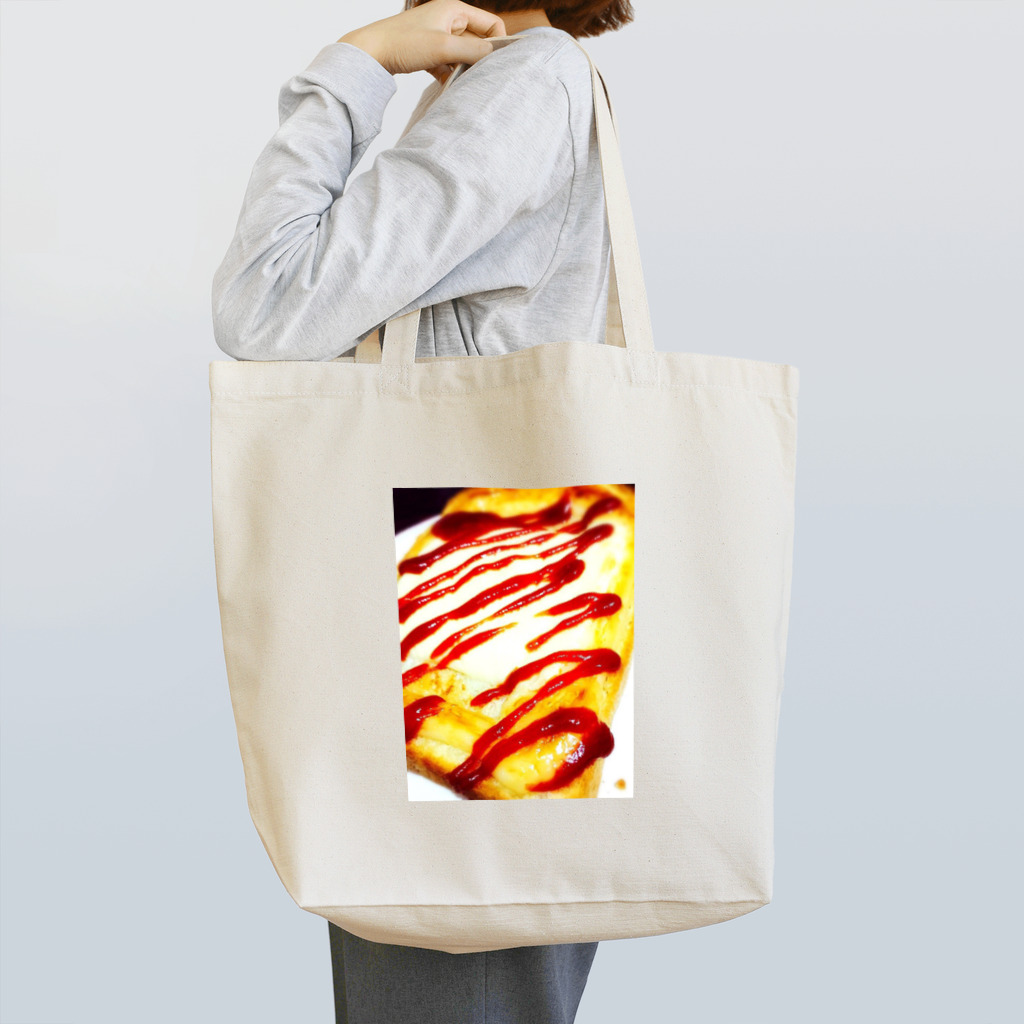 ぺちゃの ○。銀狐堂。○ のTHE トースト Tote Bag