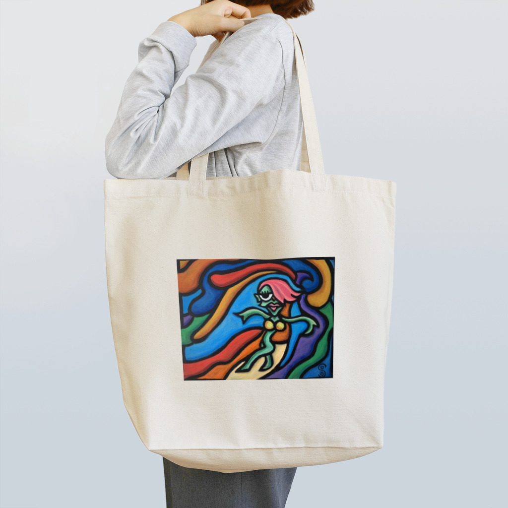 ART IS WELLのbyronbay Tote Bag