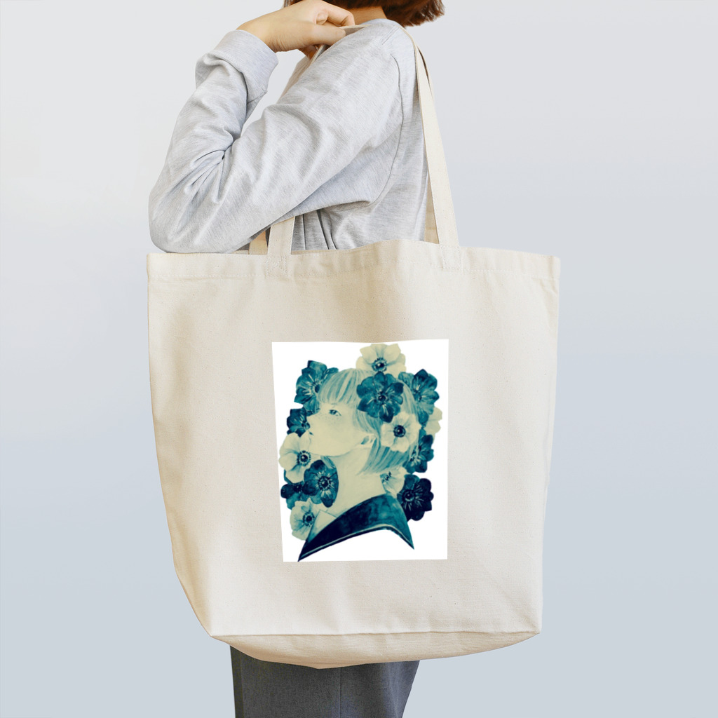 釣鐘草。。。のアネモネ ver.2 Tote Bag