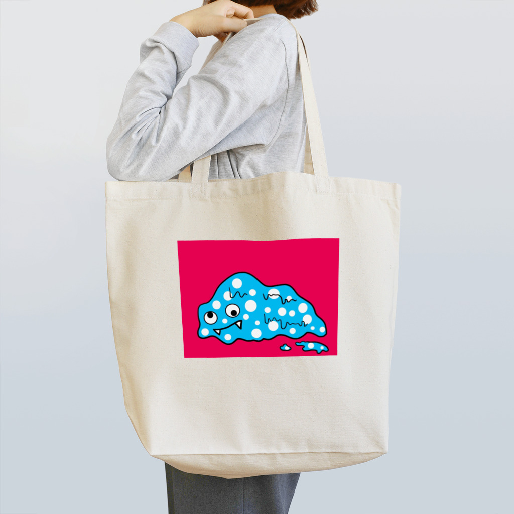 林檎雨。のスライム氏と一緒。(ピンク) Tote Bag