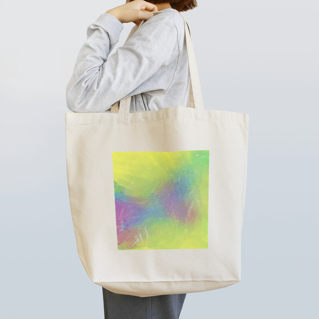Memory.のdrowning waves 05 Transparent 抽象画風 Tote Bag