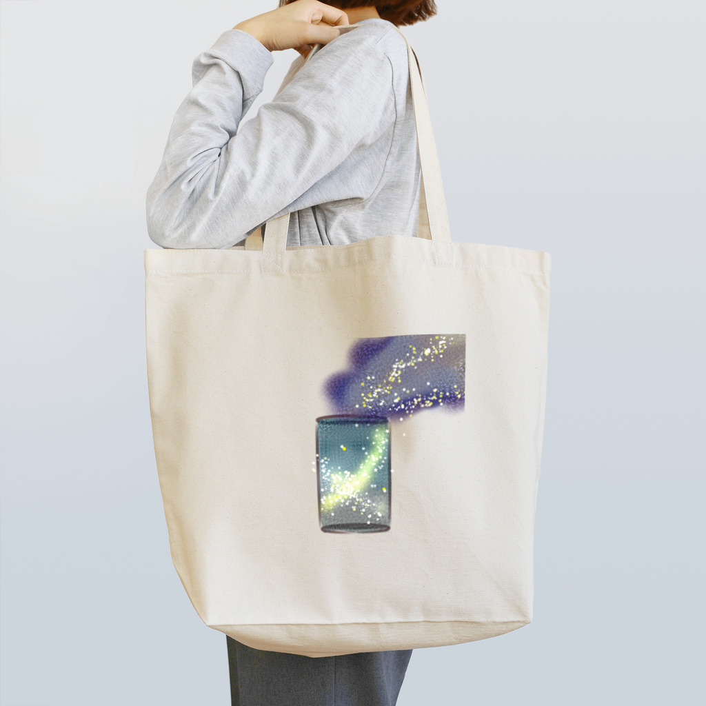 mi_e76の夜空カン Tote Bag