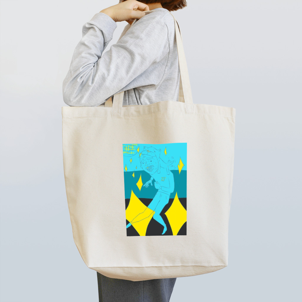 Reborn：ゴロえもんのでぃすこじいちゃん Tote Bag