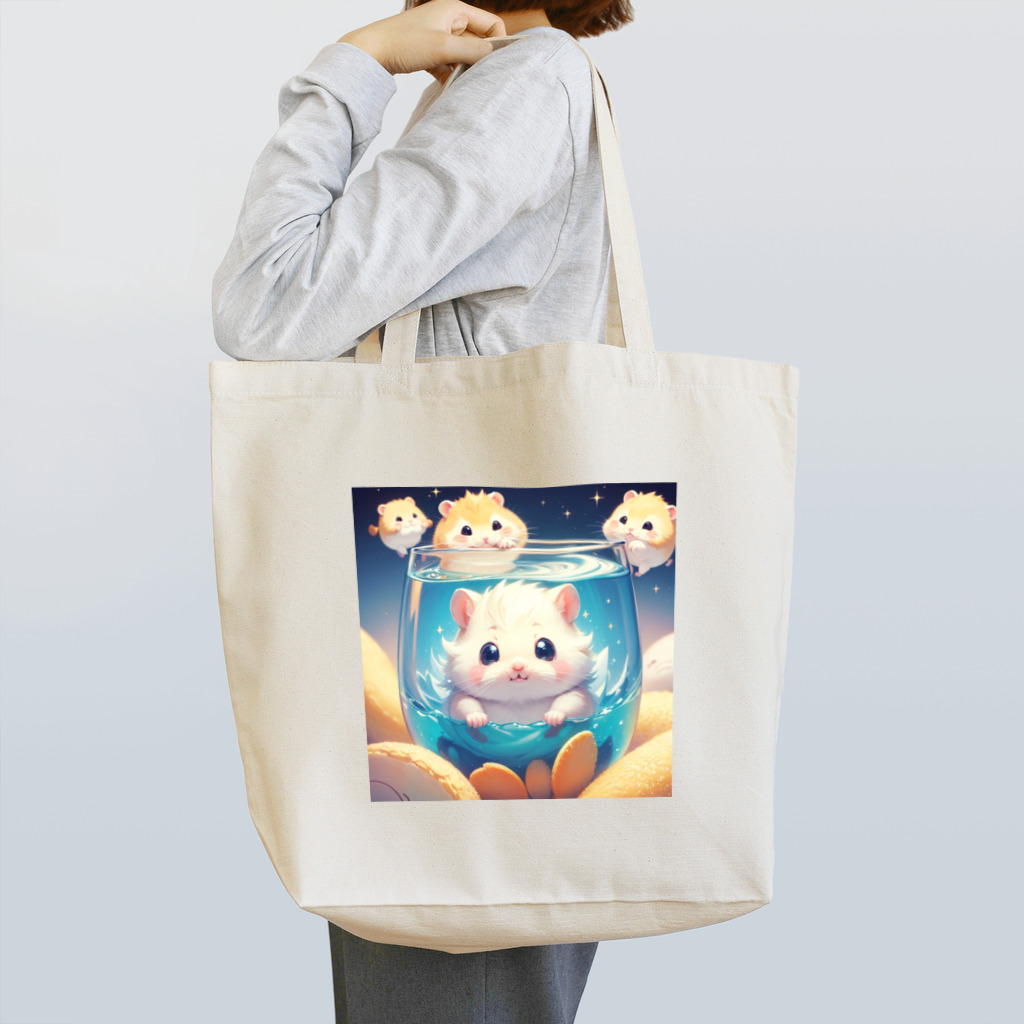 ふるふるアニマルのふるふるハムスター第三弾！ Tote Bag