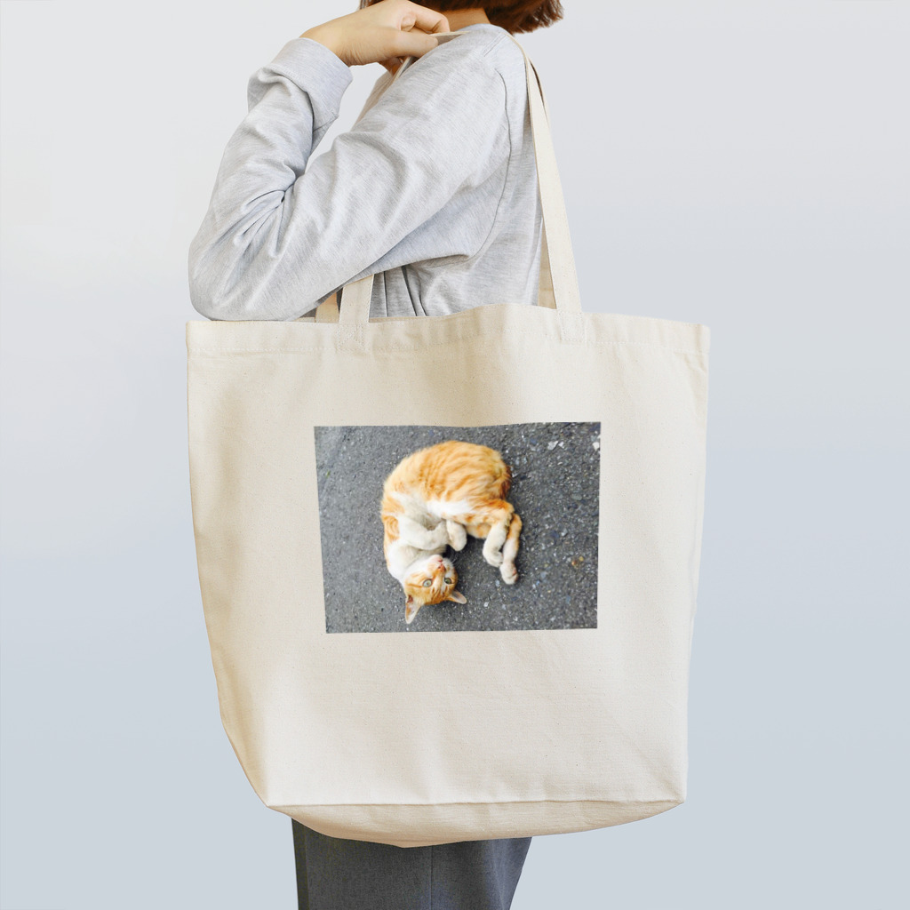 おのあきおの丸まり猫 Tote Bag