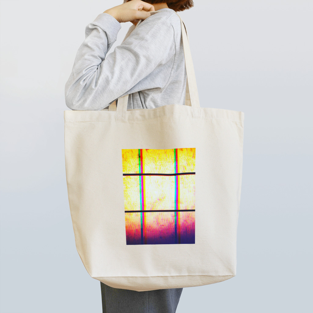 オンガクスグッズショップの純和風格子柄 ふぁんきぃ🍭 Ongakus photo goods Tote Bag