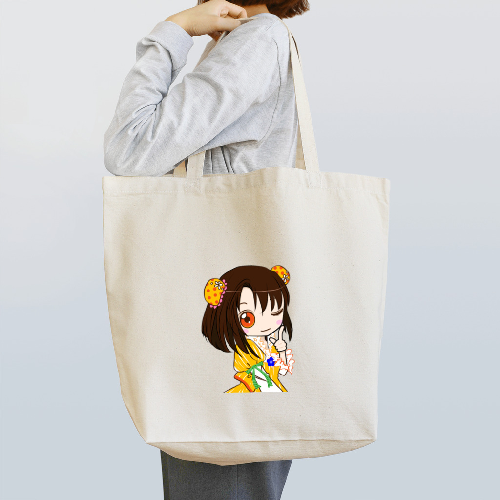 なないろlatte*の向日葵色の乙女normal Tote Bag