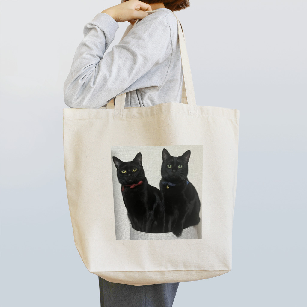 ネコ very cute foreverのスヤとヒメとお買い物 Tote Bag