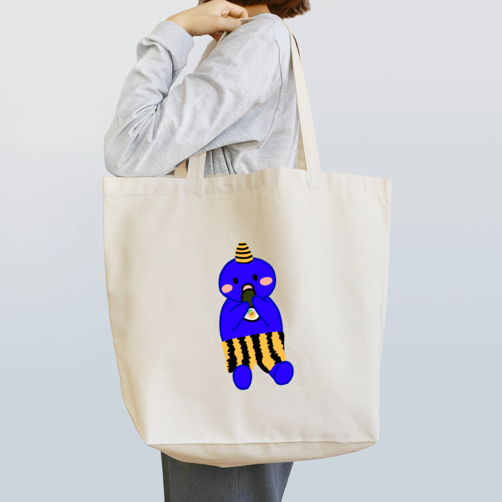 Lily bird（リリーバード）の可愛い青鬼ちゃん① Tote Bag