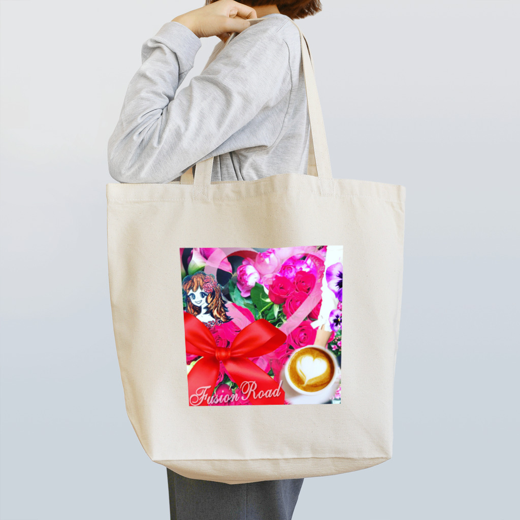 お台場ローズベイデザインのfusionroad Tote Bag