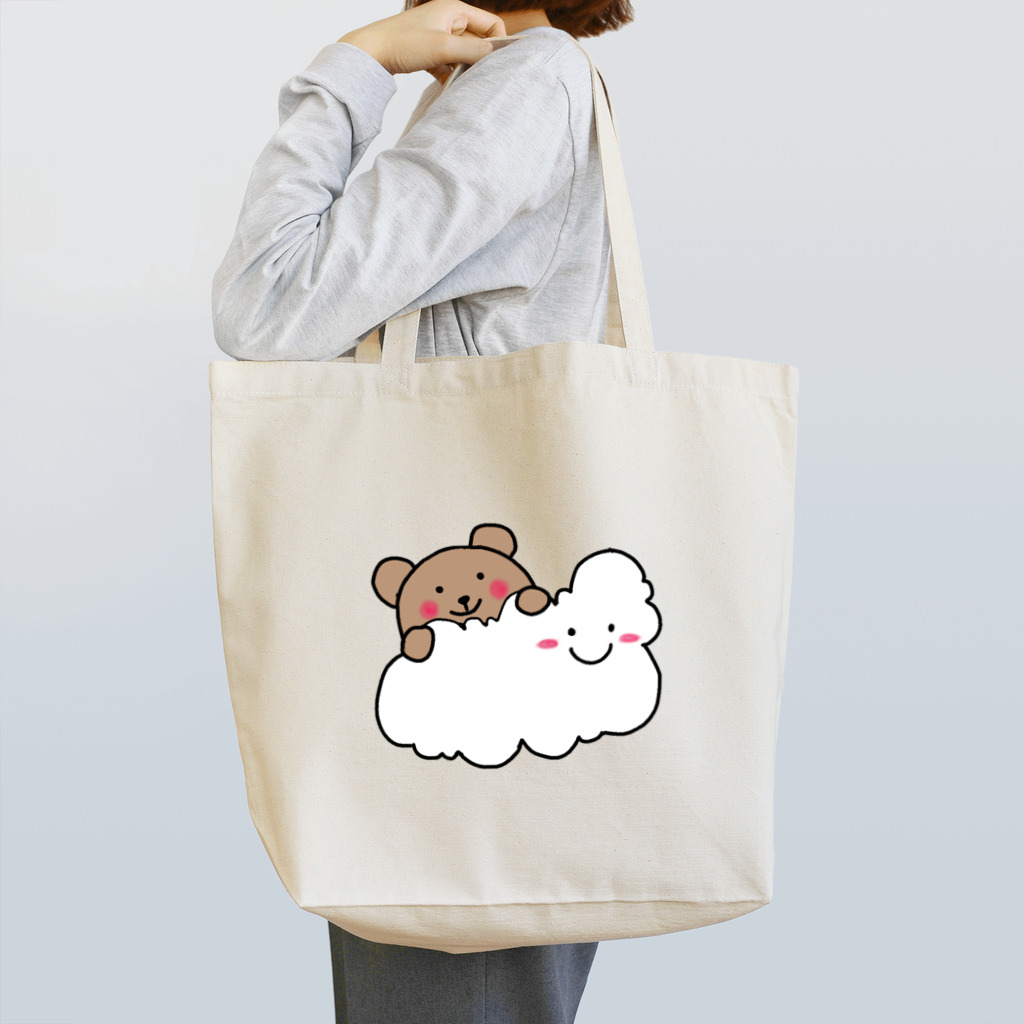 りゃあのくもり のち くま Tote Bag