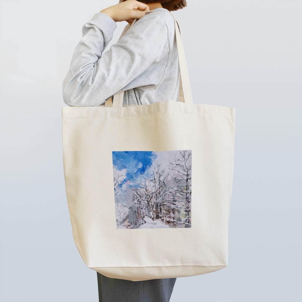 PORTONE, ART, LABORATORY.の旅景色・冬 , 2020 Tote Bag