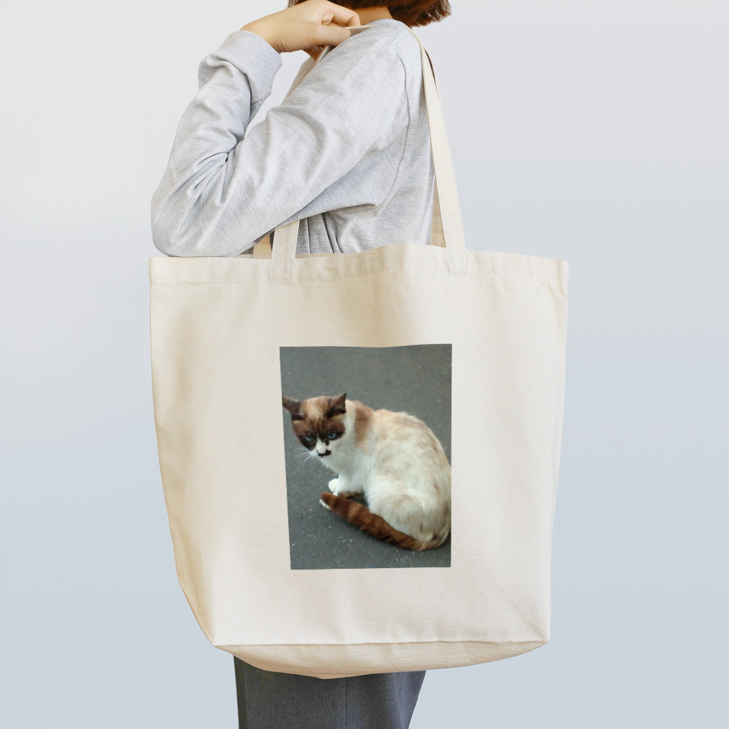 空屋　sorayakusakaの201408161744000　焦げ目の猫 Tote Bag
