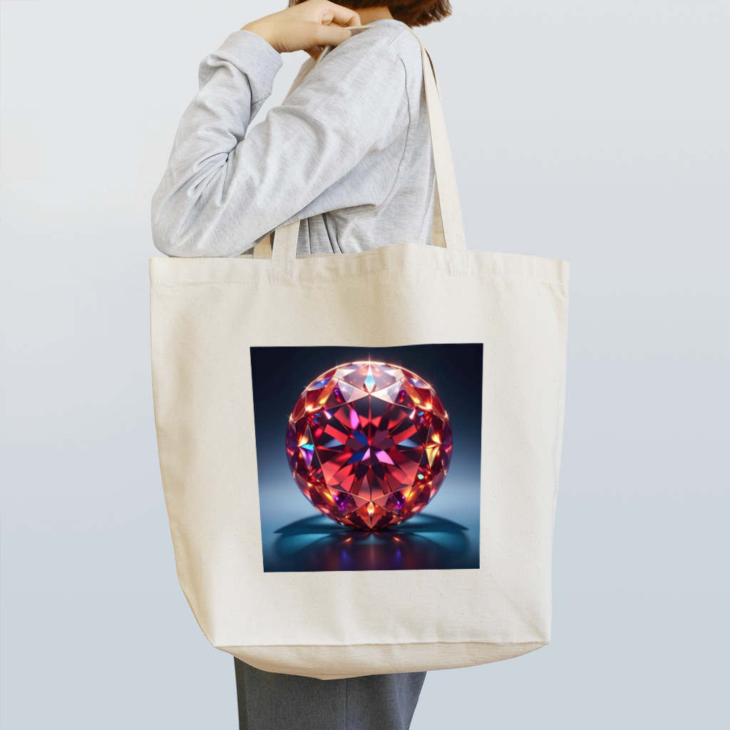 3tomo6's shopの赤い水晶 Tote Bag