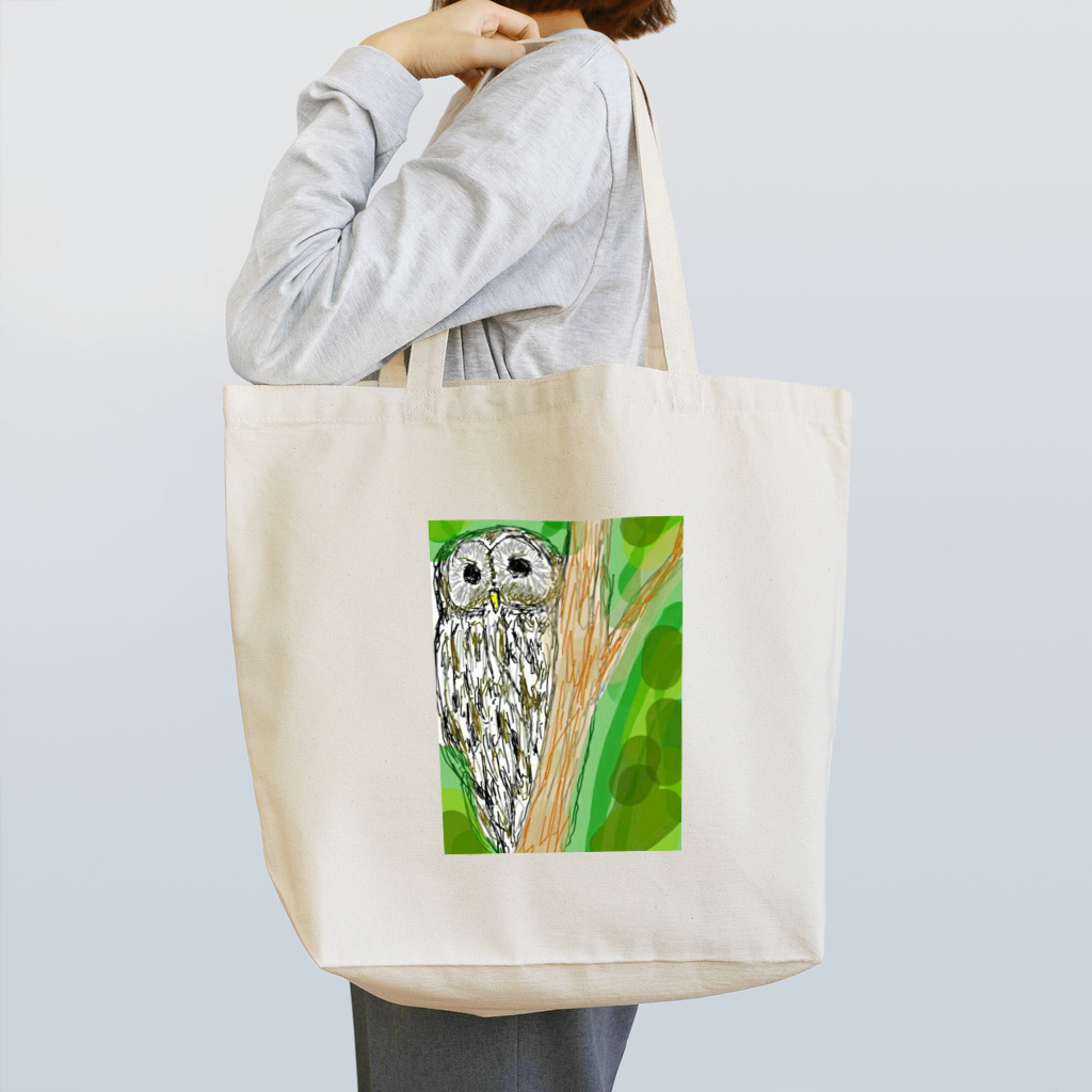 ほーのふくろう1 ウラル(森) Tote Bag