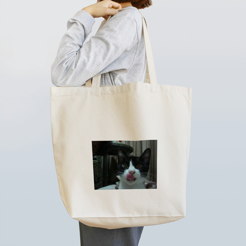 グットビジネス＆ライフ 1号店のりんごさん ぺろ〜ん‼︎ Tote Bag