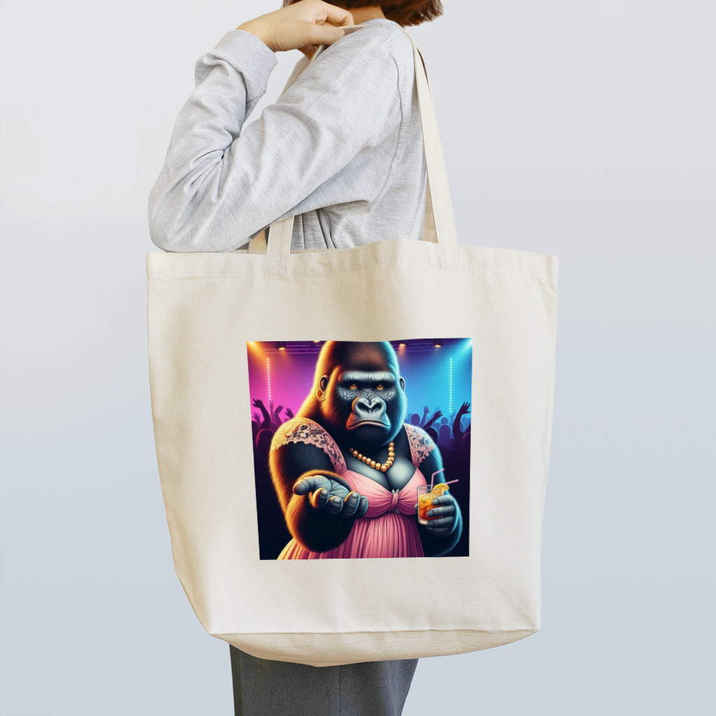 kellustratorのキャバゴリラ2 Tote Bag