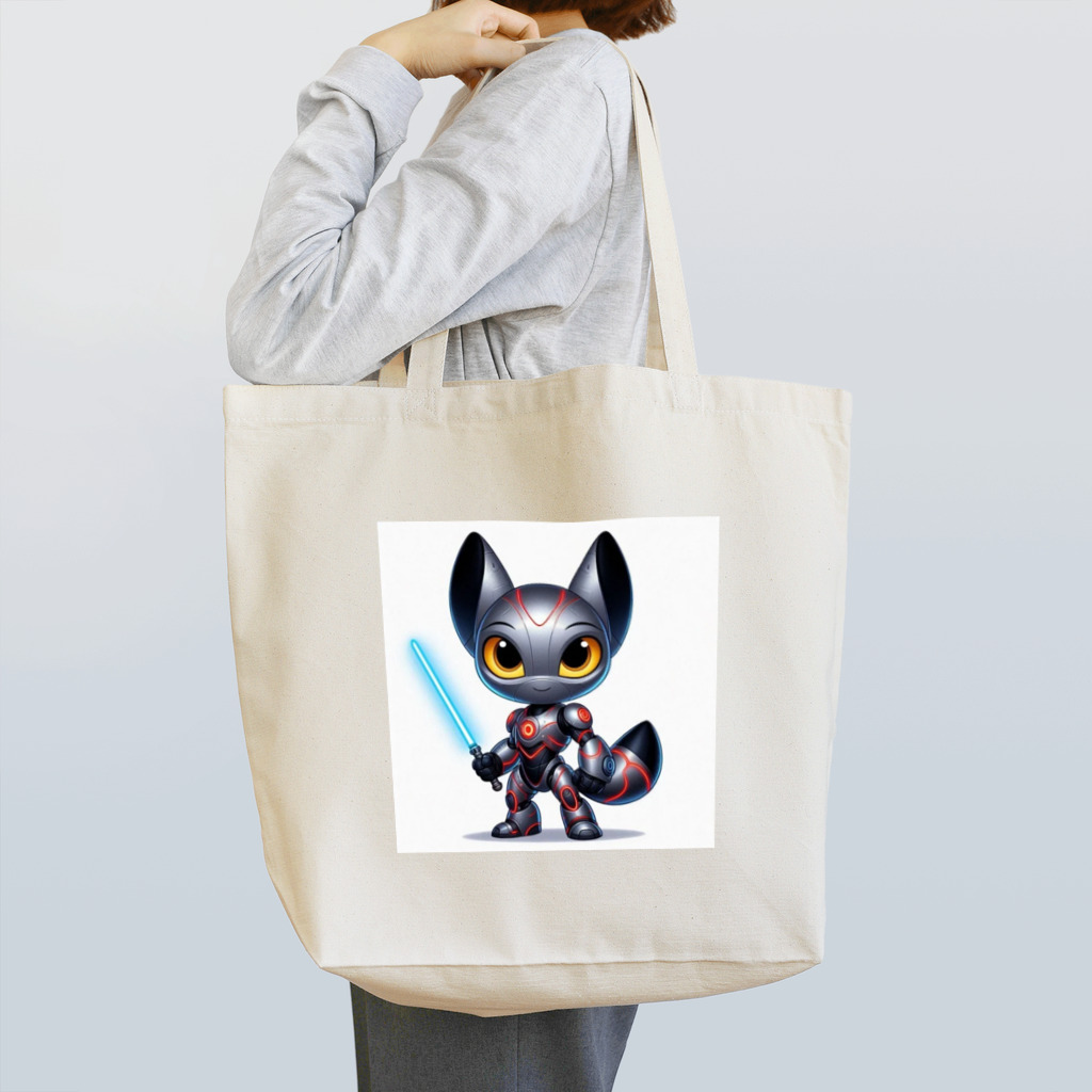 ゆうちゃんNFTいいねの耳長フェネックちゃんヒーローバージョン Tote Bag