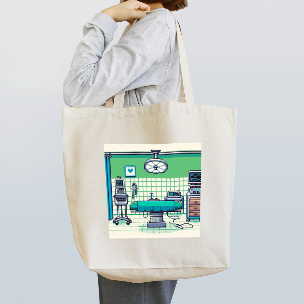 RainboWhaleのドット絵手術室 Tote Bag