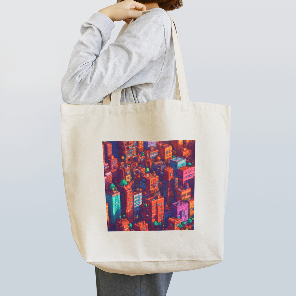 EmotionalArtsのSunset cityscape Tote Bag