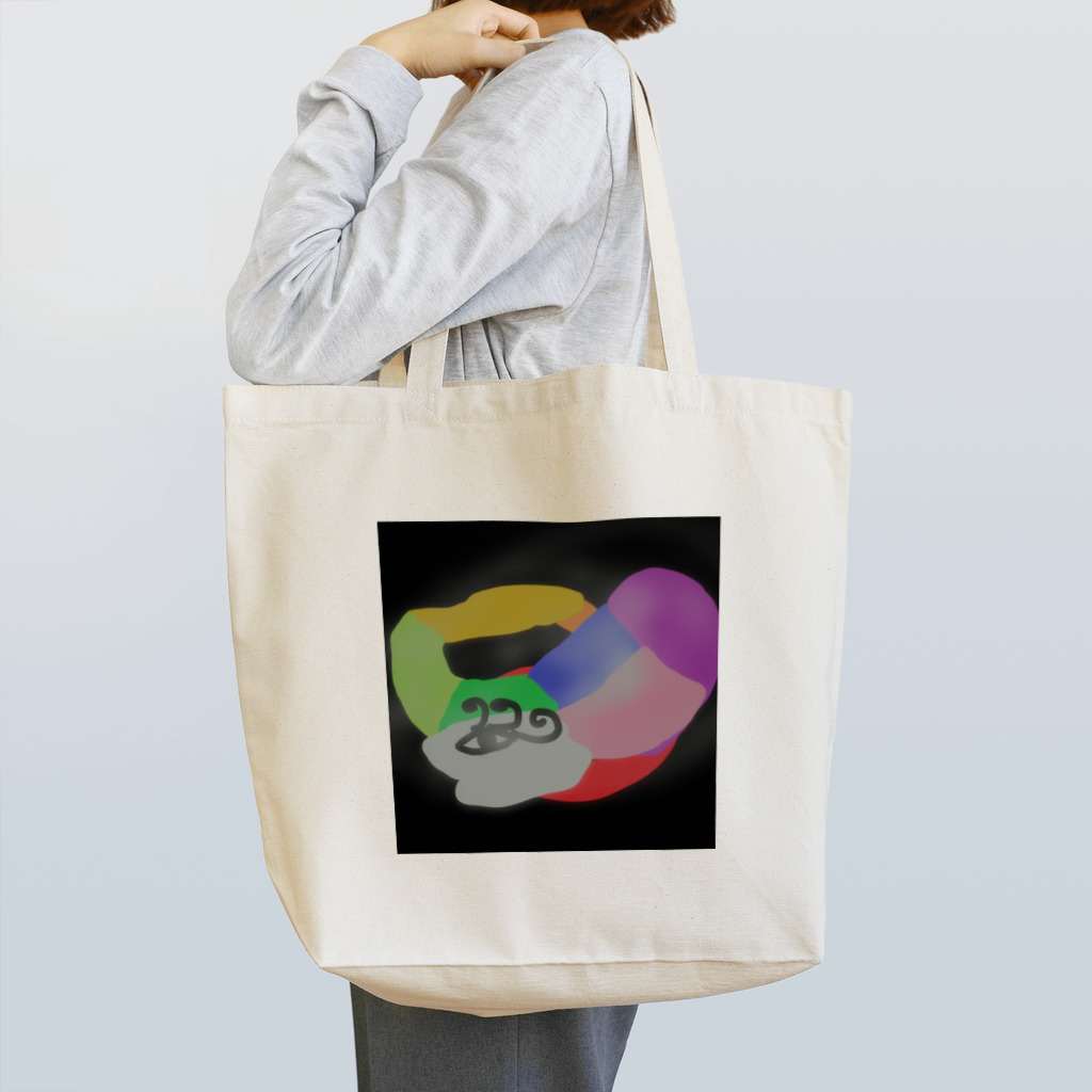 納豆ごはんの派手な蛇グッズ Tote Bag