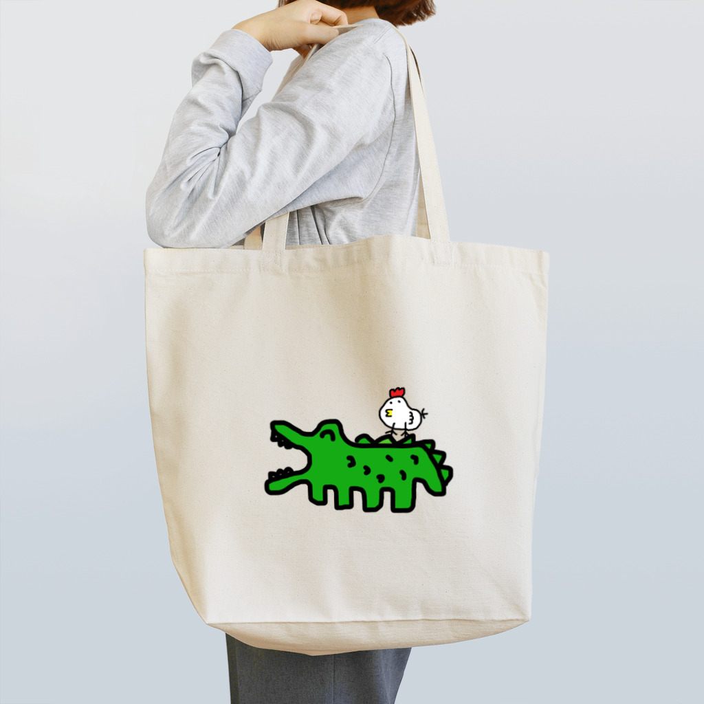 Dice-K2525のゆるかわワニ Tote Bag