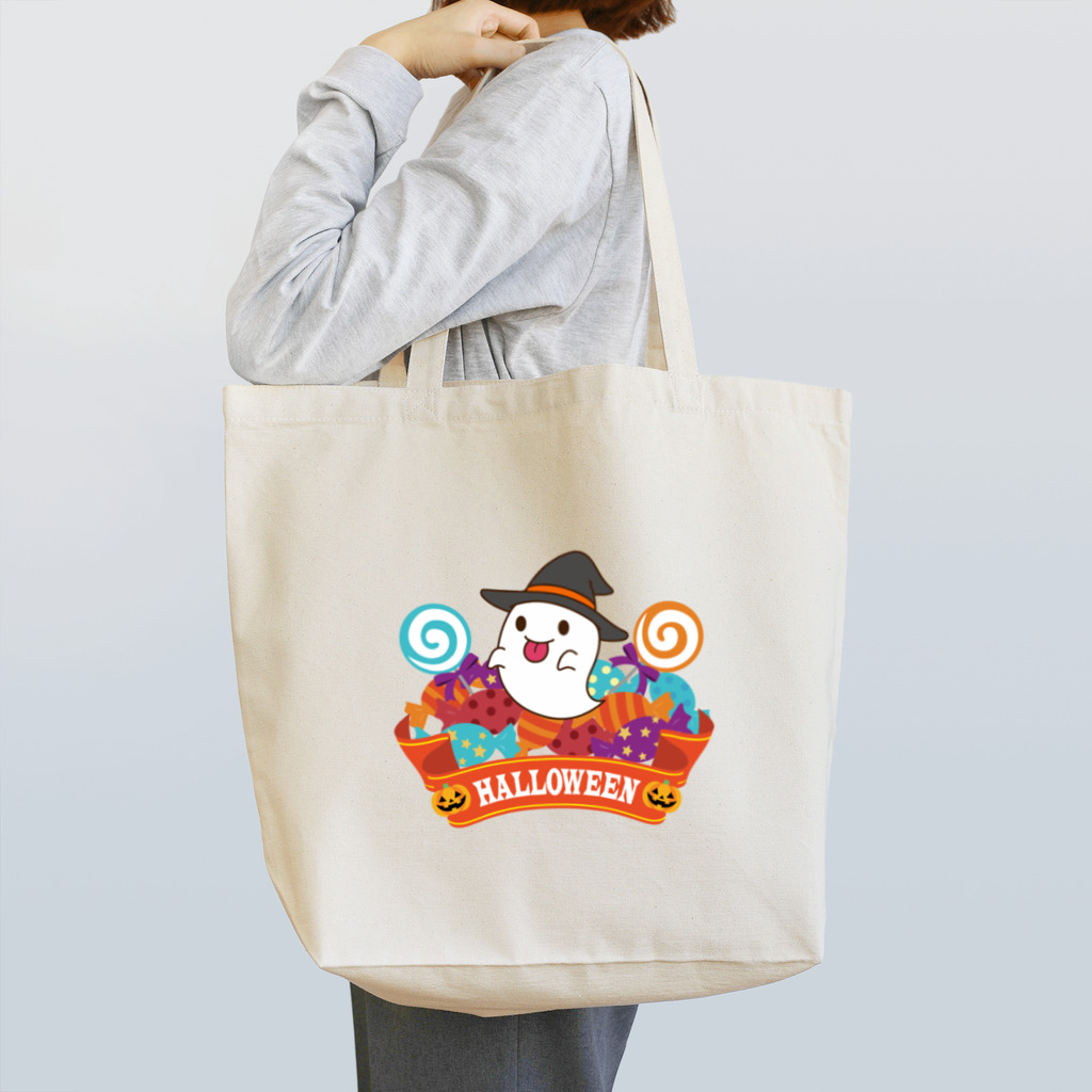 inside-workのハロウィンオバケ Tote Bag