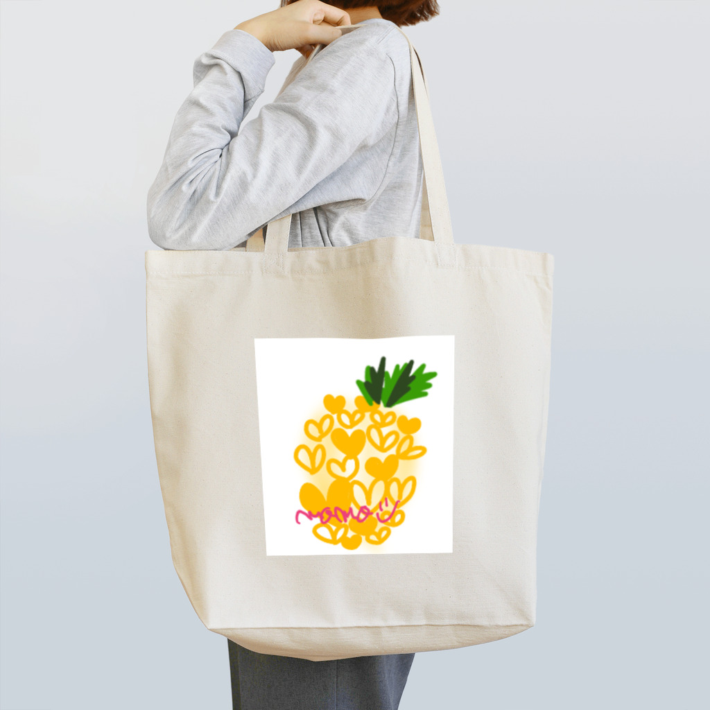 bonheurのパイナップル トートバッグ
