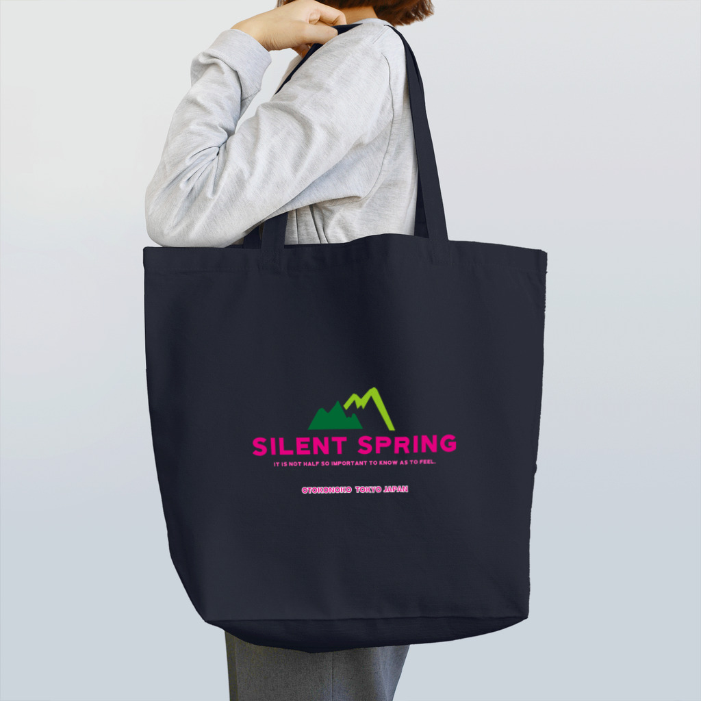 OTOKONOKOTOKYOJAPANのSILENT SPRING Tote Bag