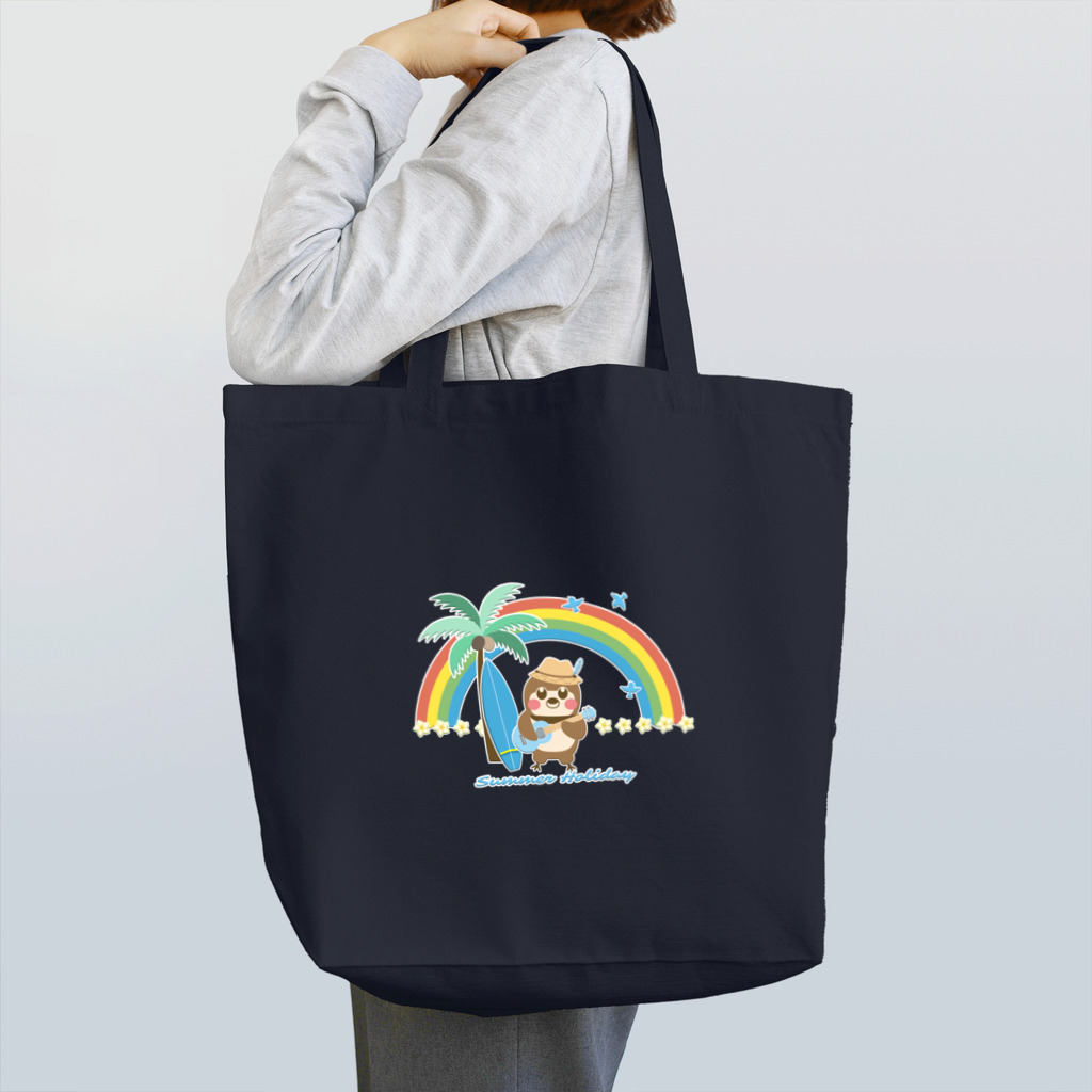 “すずめのおみせ” SUZURI店のだいきち（サマホリ）#02 Tote Bag