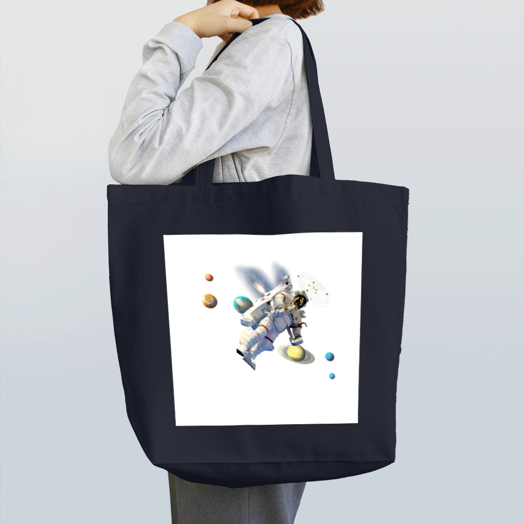 shunhikaruのastronaut Tote Bag