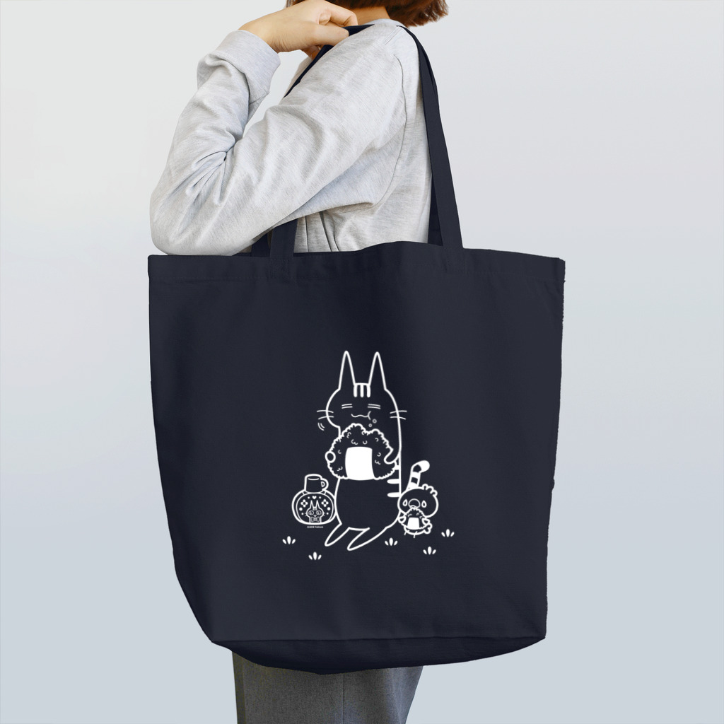 NagaNeko labのながねことピクニックに行く時のかばん・おこめ Tote Bag