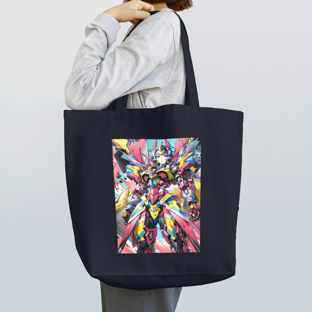 カピパーラ🐻の絢爛豪華💥ギガフュージョンアーマーガール✨ Tote Bag