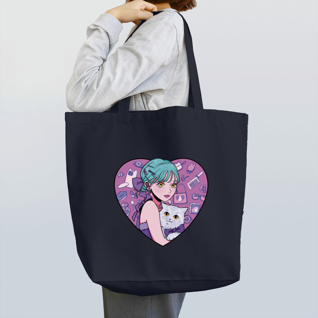 Momoi Machikoのアイネコトートバッグ Tote Bag
