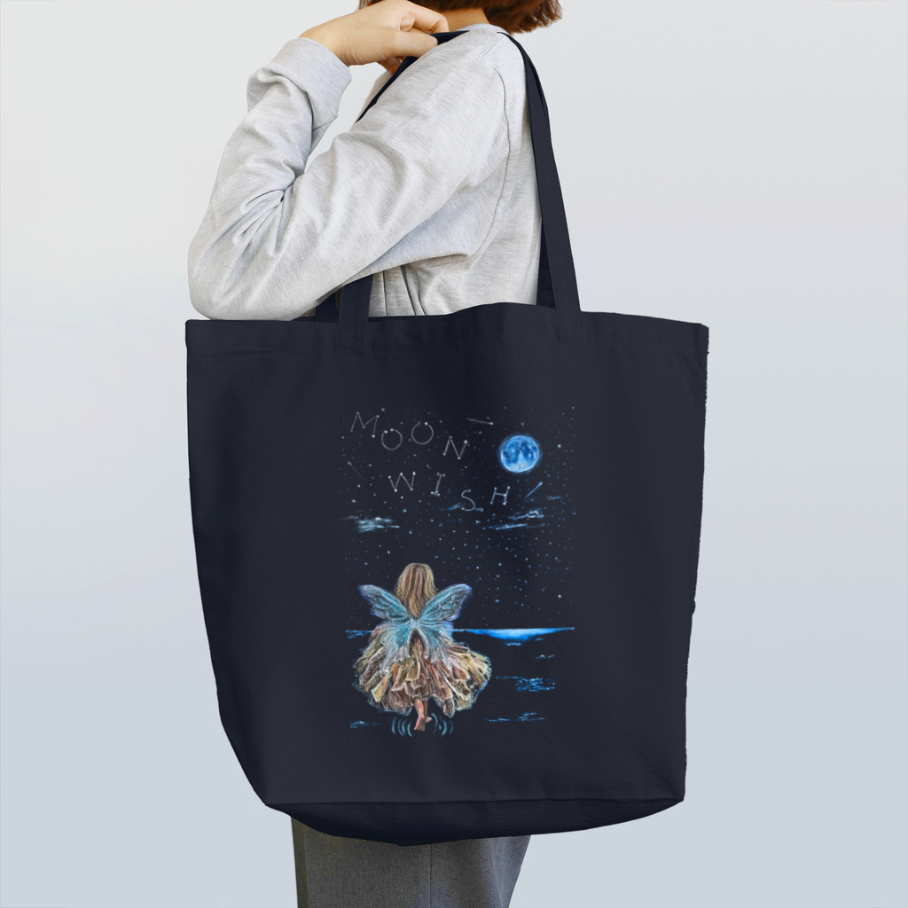 Owl's Dream　アウルズドリームのmoon wish Tote Bag