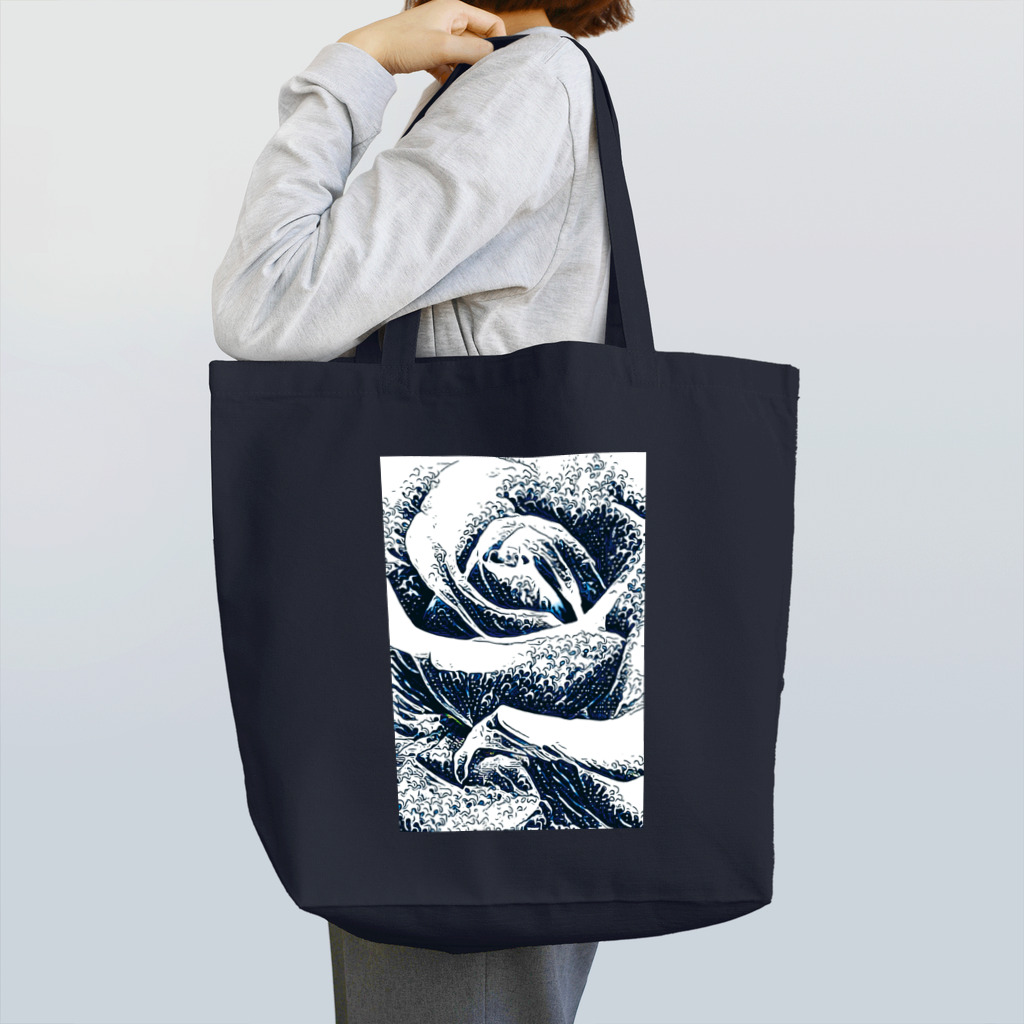 MomenTees ANNEXの浮世の薔薇 Tote Bag