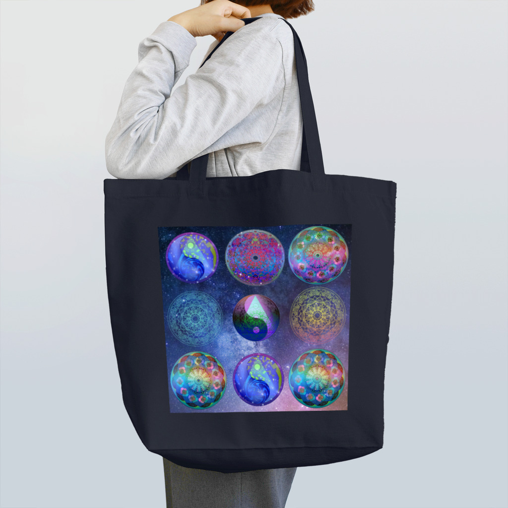 💖宇宙整体♪🌈♪こころからだチャンネル♪💖の母星回帰曼荼羅スペシャル Tote Bag