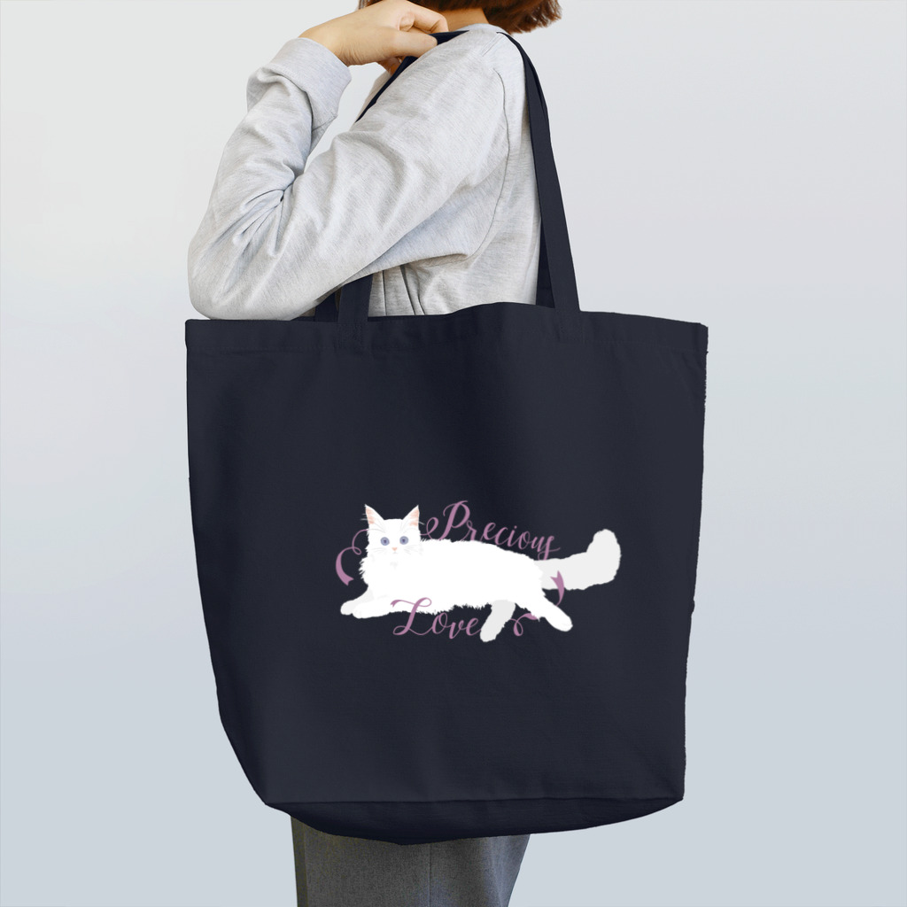 ミウラとみやこ🐱FIP闘病中の寵愛のお姫さま Tote Bag