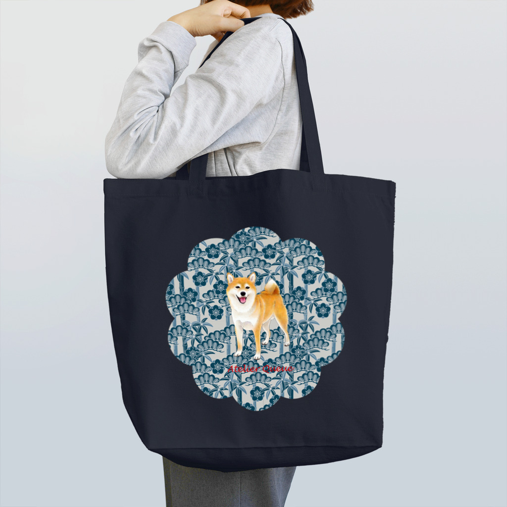 Atelier-Queueの柴犬（松竹梅）Ⅲ Tote Bag