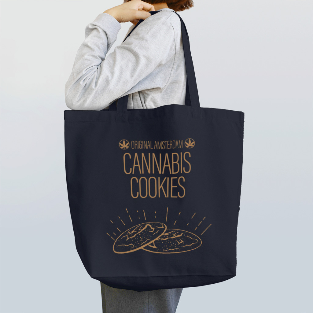 420 MUSIC FACTORYのCannabis Cookie（カナビスクッキー） トートバッグ
