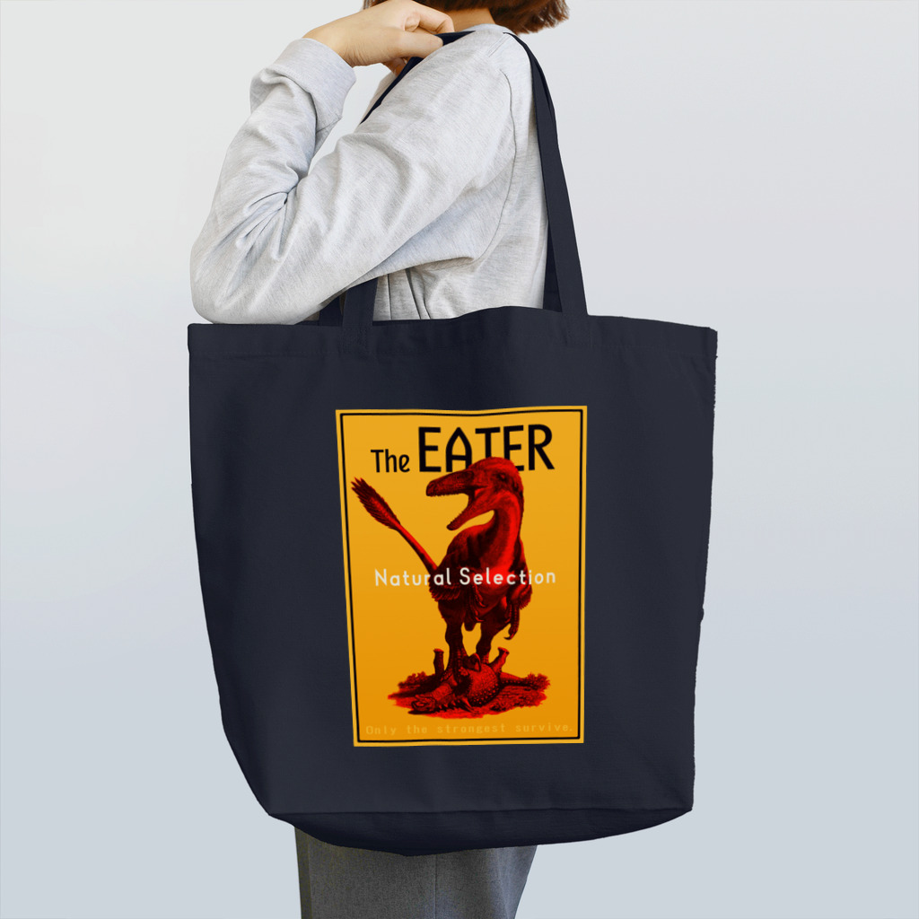 小松恐竜園のThe EATER - 恐竜グッズ トートバッグ