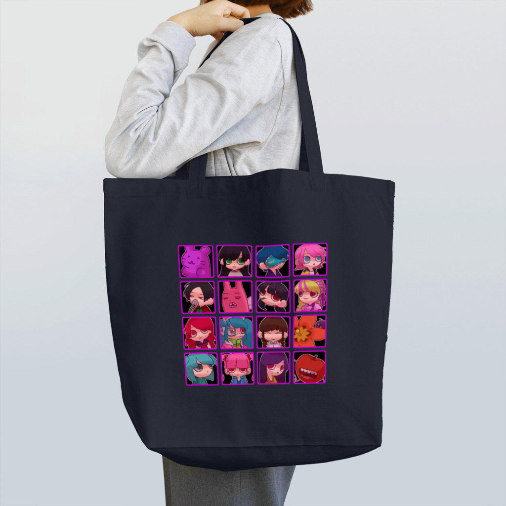 夢現ダンジョングッズ売場のダンジョン住民集合 Tote Bag