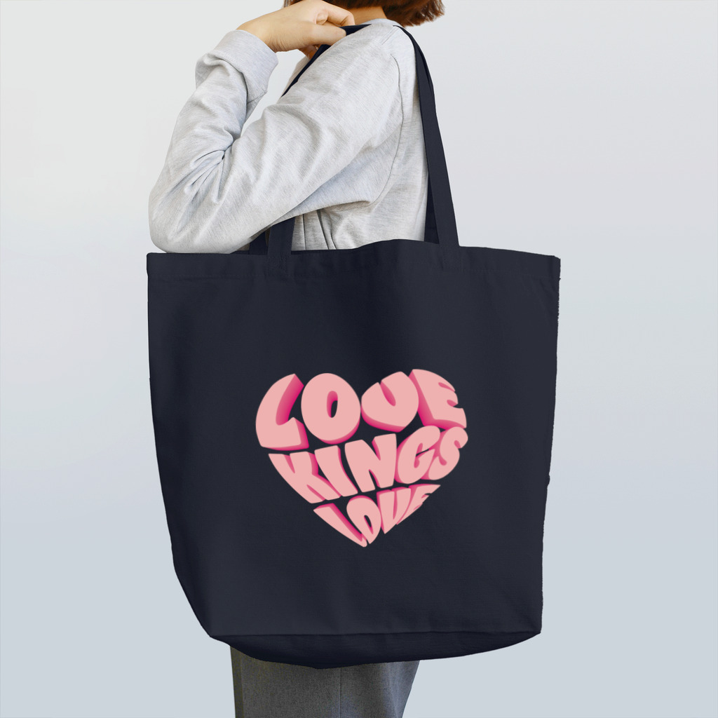 WAVY ONLINE SHOPのLOVE KINGS トートバッグ