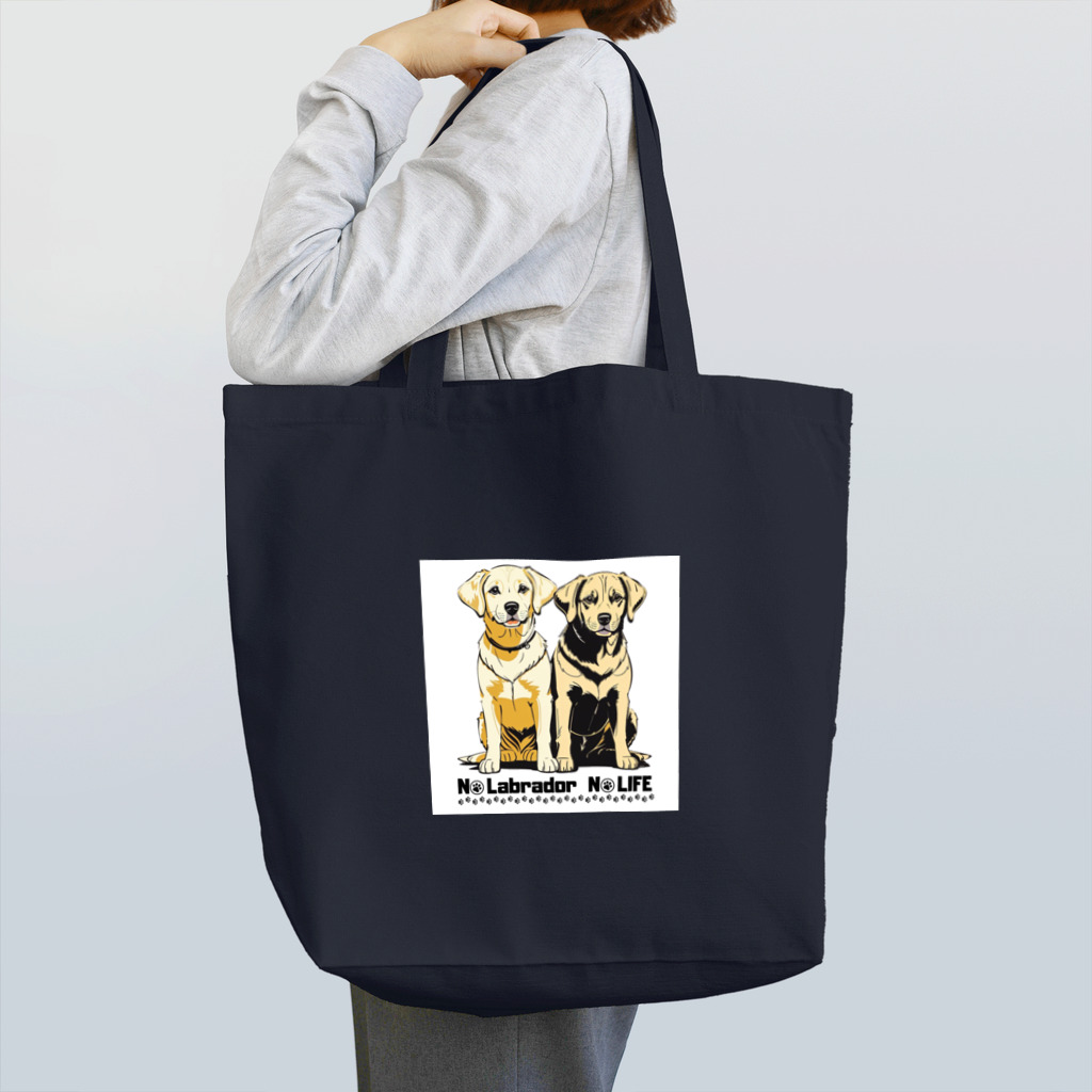 Y’s Creative Studioの兄弟ラブラドールレトリバーLOVE♪ Tote Bag